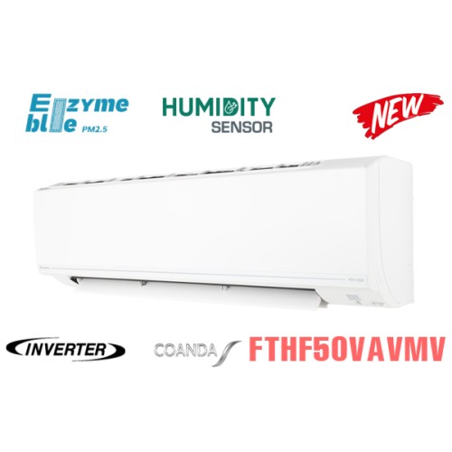 Điều hòa Daikin 2 chiều 18000BTU inverter gas R32 FTHF50VAVMV Điều hòa Daikin 2 chiều 18000BTU inverter gas R32 FTHF50VAVMV
